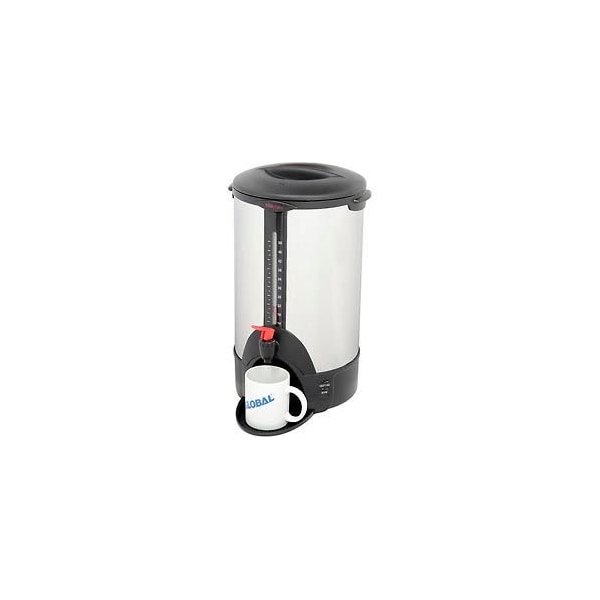 Classic Coffee Concepts SSU50 - Coffee Percolator / Urn, 50-Cup, Stainless Steel, 120V